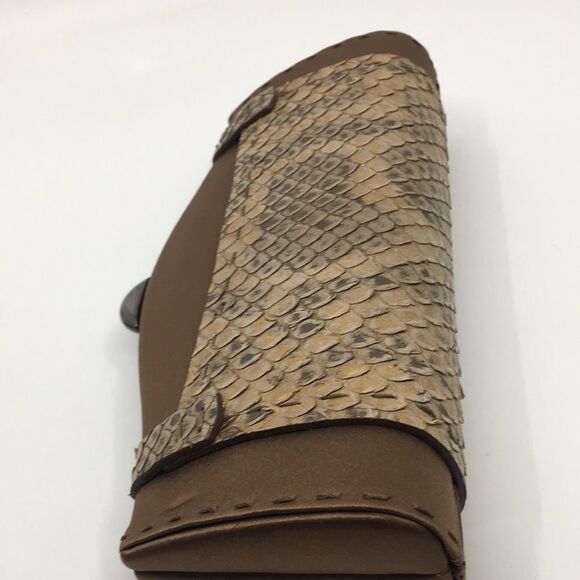 VBH by Vernon Bruce Hoeksema First Edition Snake and satin Clutch - Picture 8 of 17